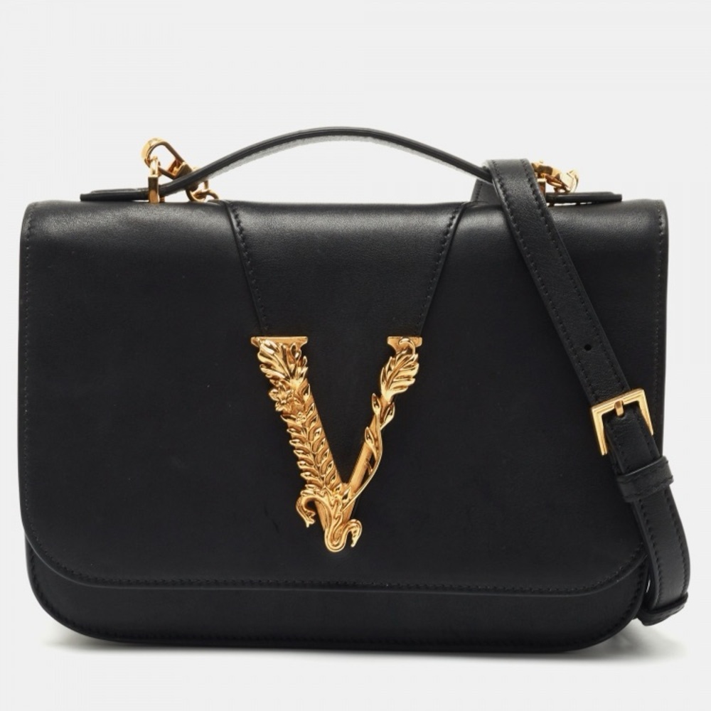Versace Black and Gold Women's Bag